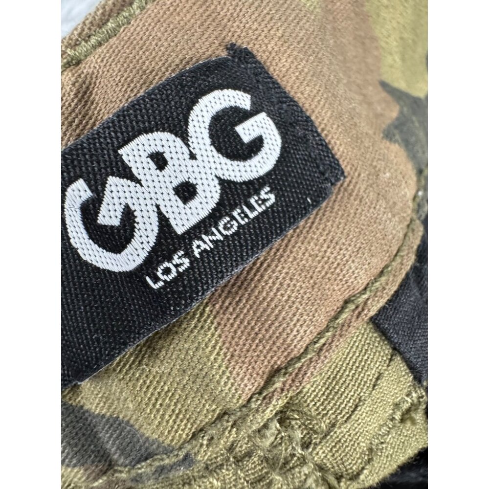 GBG Los Angeles Mens Camo Cargo Shorts Size 32 With Zipper Pockets - PreOwned - Picture 4 of 14